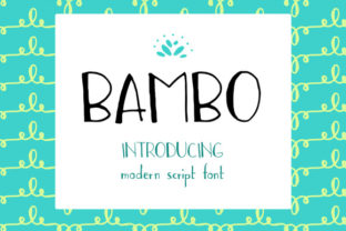 Bambo: A Hand-Drawn Sans Serif for Modern Web Design