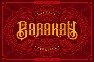 Barakah Font Review: A Stunning Victorian Display Typeface