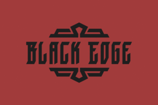 Black Edge: A Modern Blackletter Font for Bold Campaigns