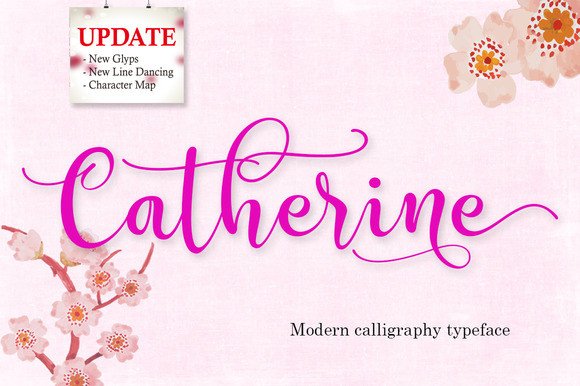Catherine: The Elegant Script Handwritten Font for Web Design