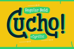 Cucho: A Playful Display Font for Memorable Branding