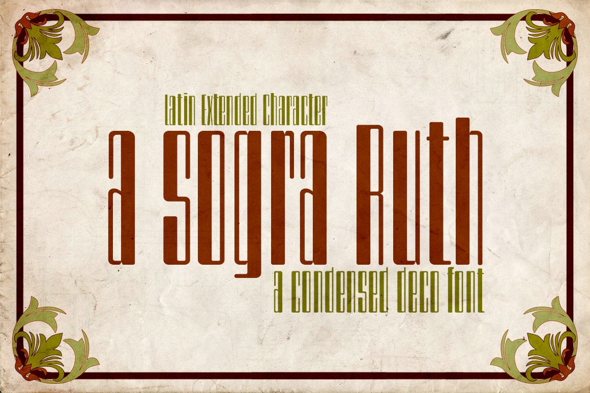 Elevate Your Brand with A Sogra Ruth Typeface