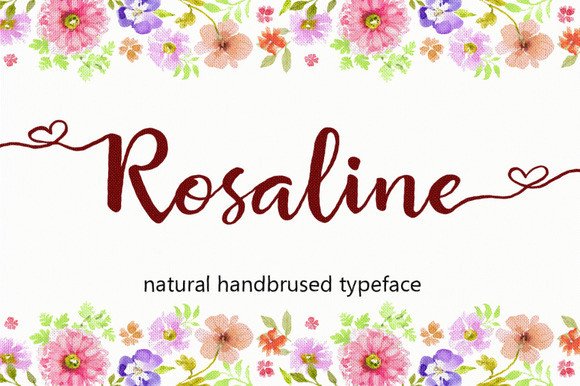 Elevate Your Brand with Rosaline Script Handwritten Fonts
