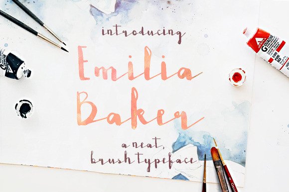 Emilia Baker: The Perfect Script Font for Designers