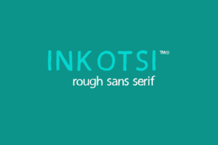 Inkotsi: A Rough Sans Serif Font for Bold Branding