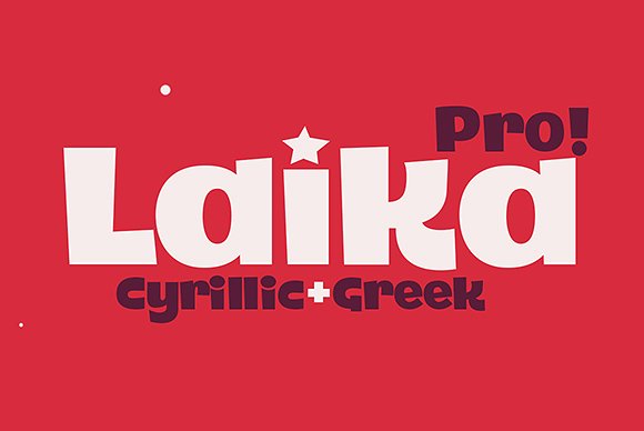 Laika Pro: A Bold Display Font for Modern Branding