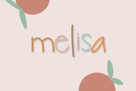 Melisa: A Beautiful Handwritten Typeface for Editorial Design