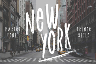 New York Brush Font Review for Bold Branding