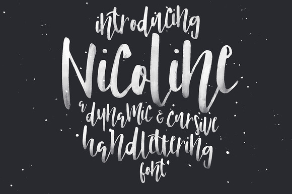 Nicoline: A Modern Script Handwritten Font for Makers