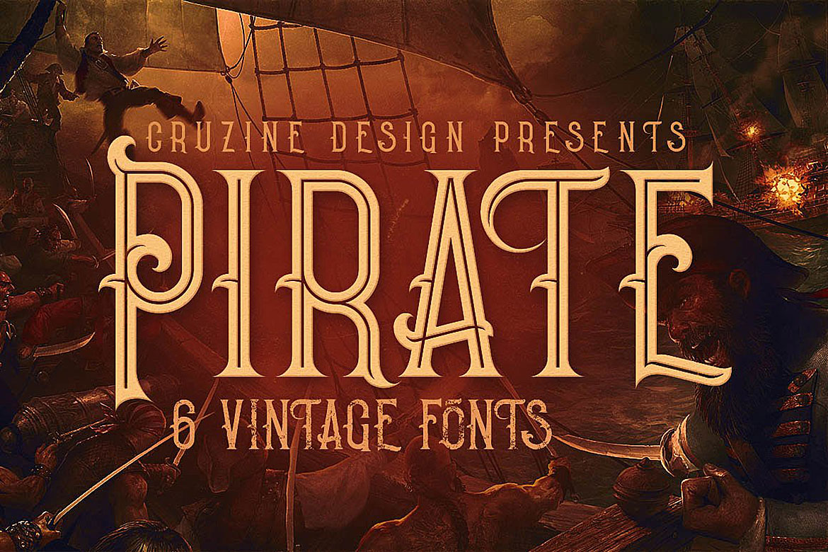 Pirate: The Display Font That Elevates Small Business Branding