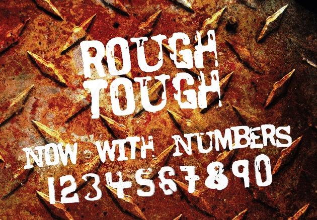 Rough Tough: A Gritty Display Font for Bold Web Headers