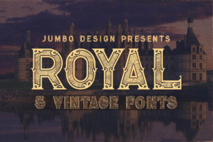 Royal Vintage: The Ultimate Display Font for Editorial Design