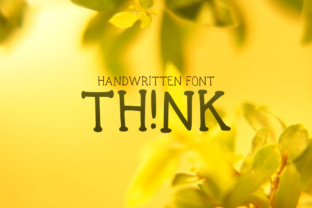 Think TH NK: The Fun Display Font for Viral Content